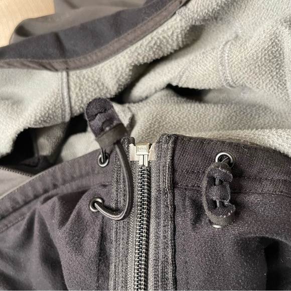 Rei Grey Zip Front Lightweight Fleece lined Jacket Sz XL - Picture 6 of 9